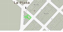Lote en Parque San Martín a La Venta / Calle 54 y 23